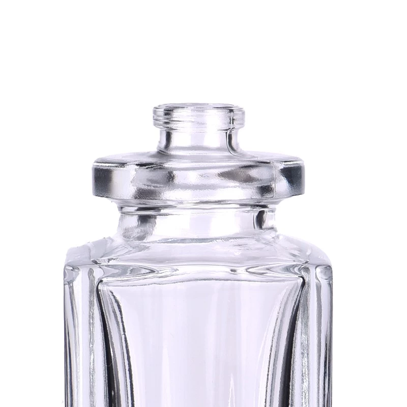 luxury 50ml empty glass perfume bottle