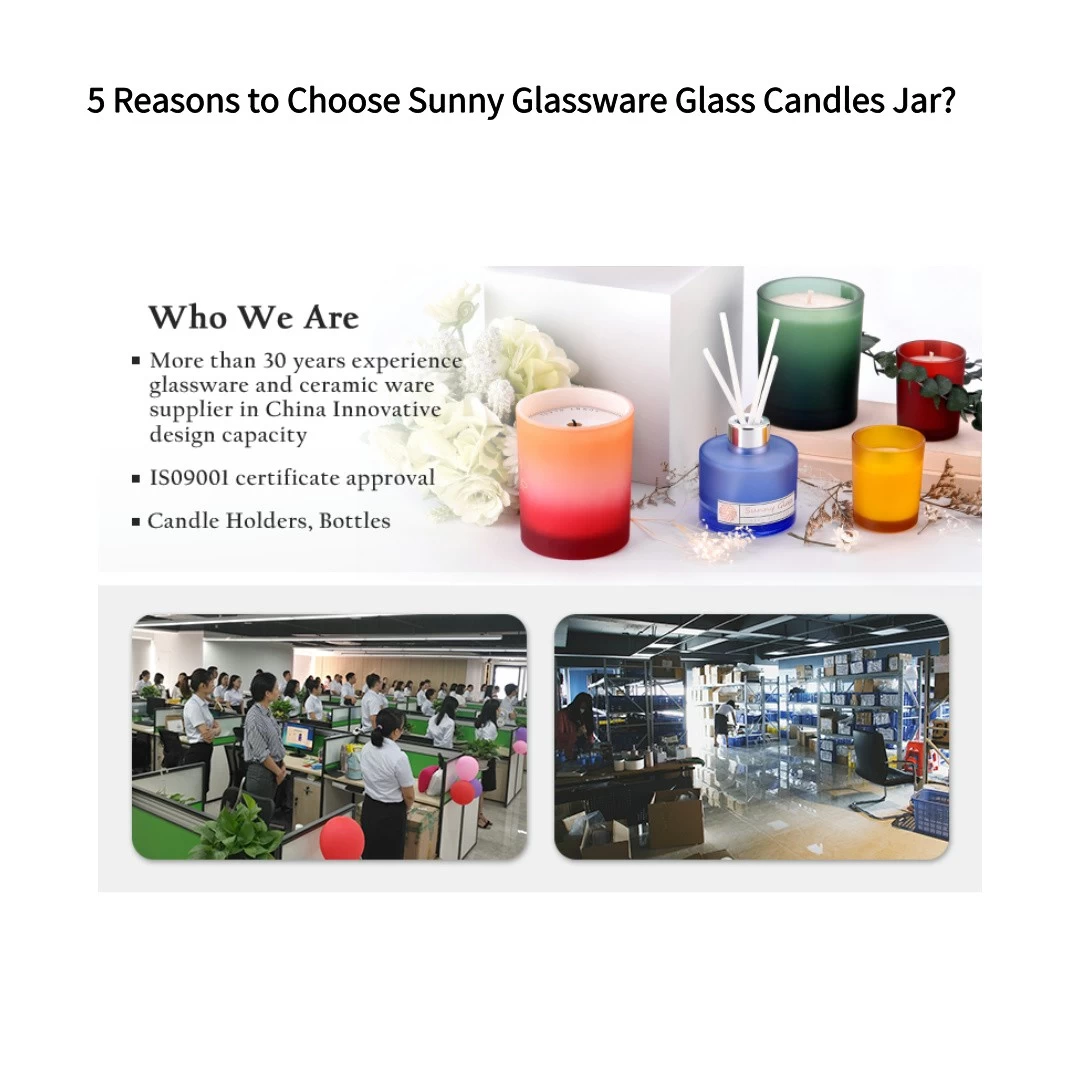 5 Reasons to Choose Sunny Glassware Glass Candles Jar?