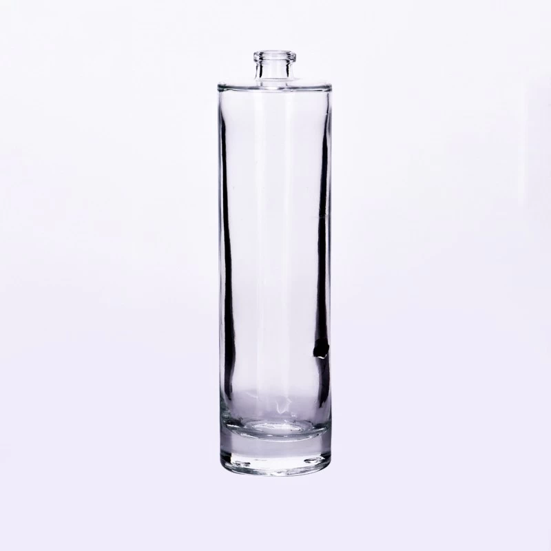 Wholesale home decor 100ml tall empty glass perfume bottle for home deco