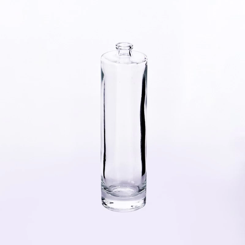Wholesale home decor 100ml tall empty glass perfume bottle for home deco
