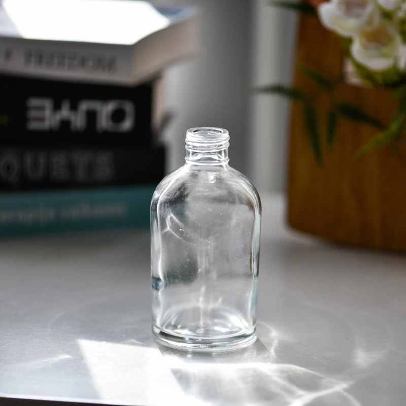 home decor cylinder glass diffuser bottle