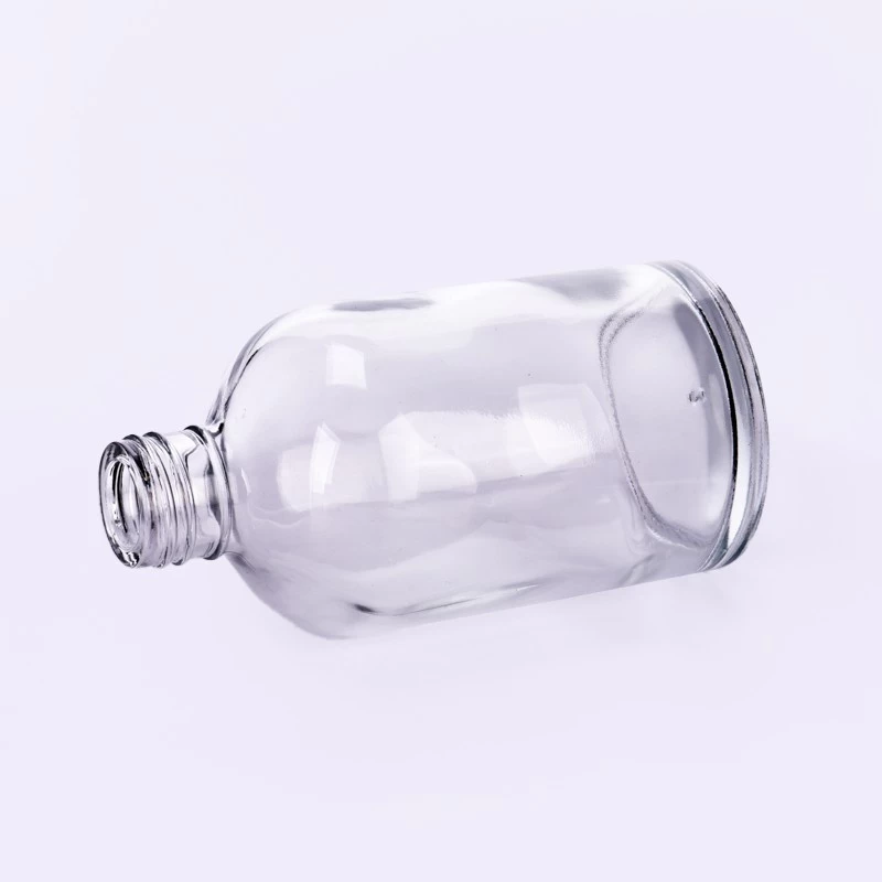 home decor cylinder glass diffuser bottle