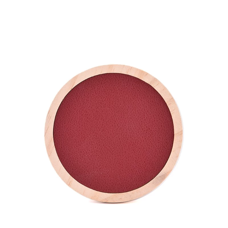 hot sales holiday red wood candle lid