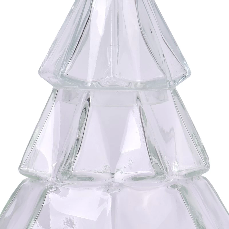 wholesale clear empty glass candle vessel for home decor