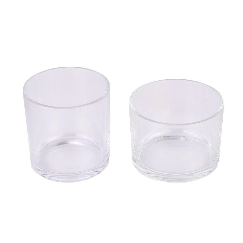 hot sales 2 wics shot glass candle jar