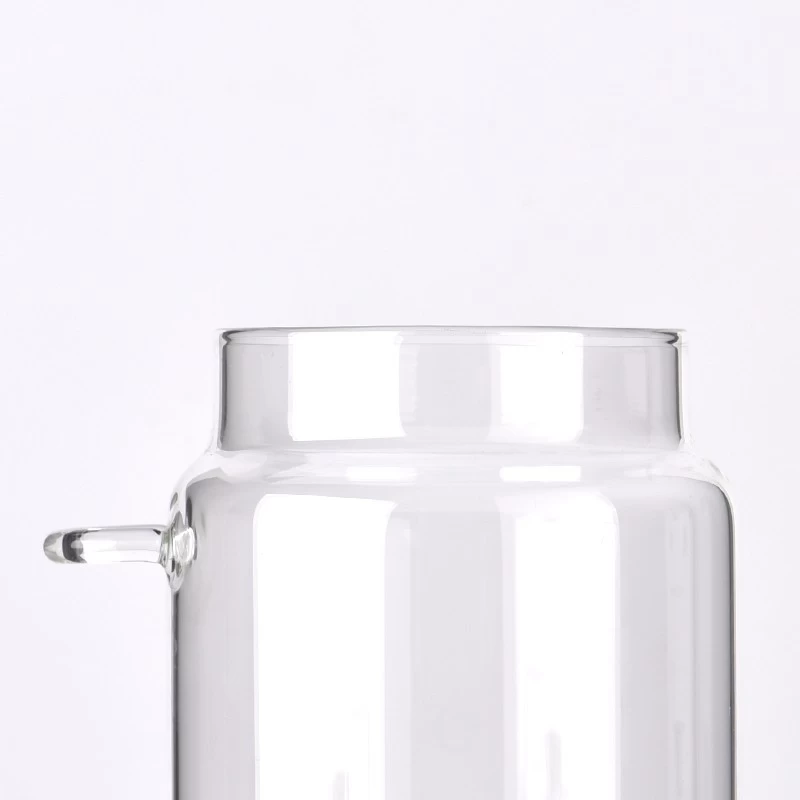 Large capacity clear glass bottle wholesale