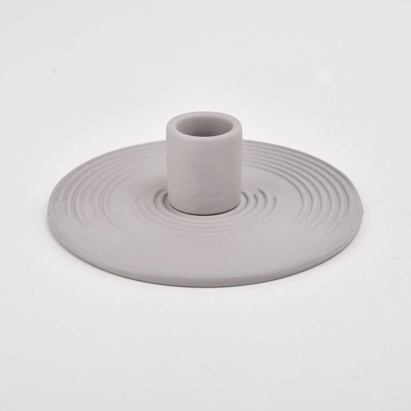 home decor ceramic candlestick holder base