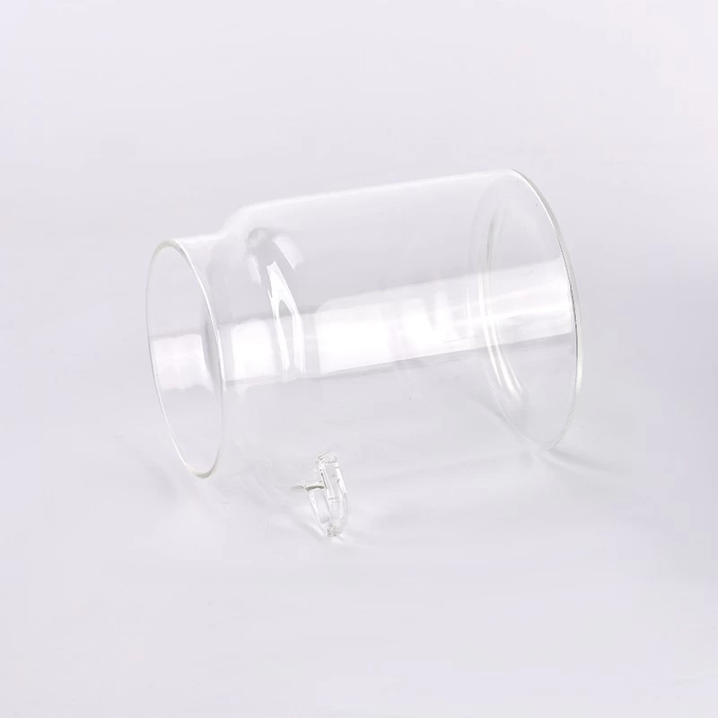 home decor clear 680ml glass jar