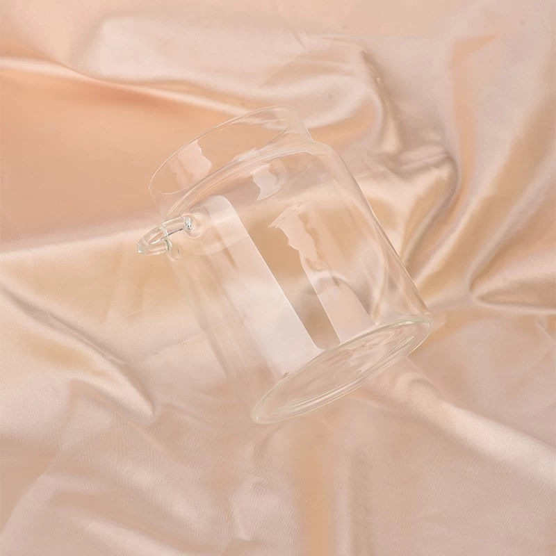 home decor clear 680ml glass jar