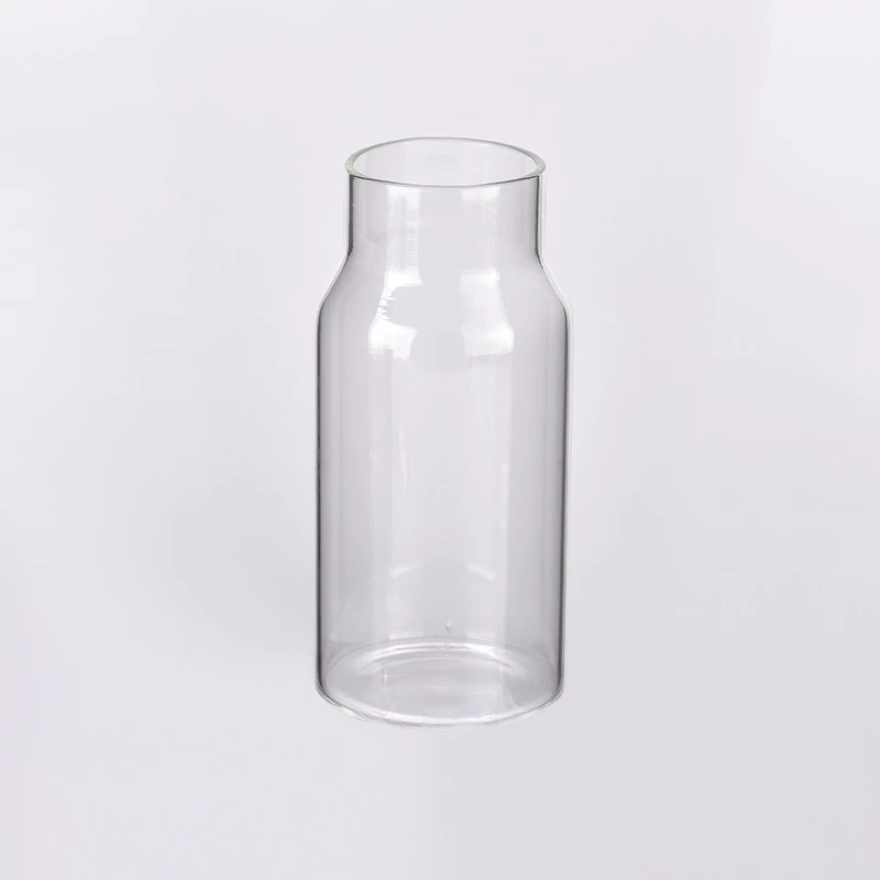 Wholesale 600ml home decor borosilicate glass vessel for home deco