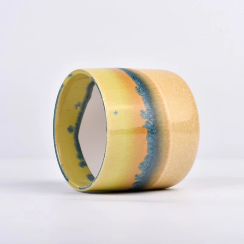 luxury artwork 11oz ceramic candle holders