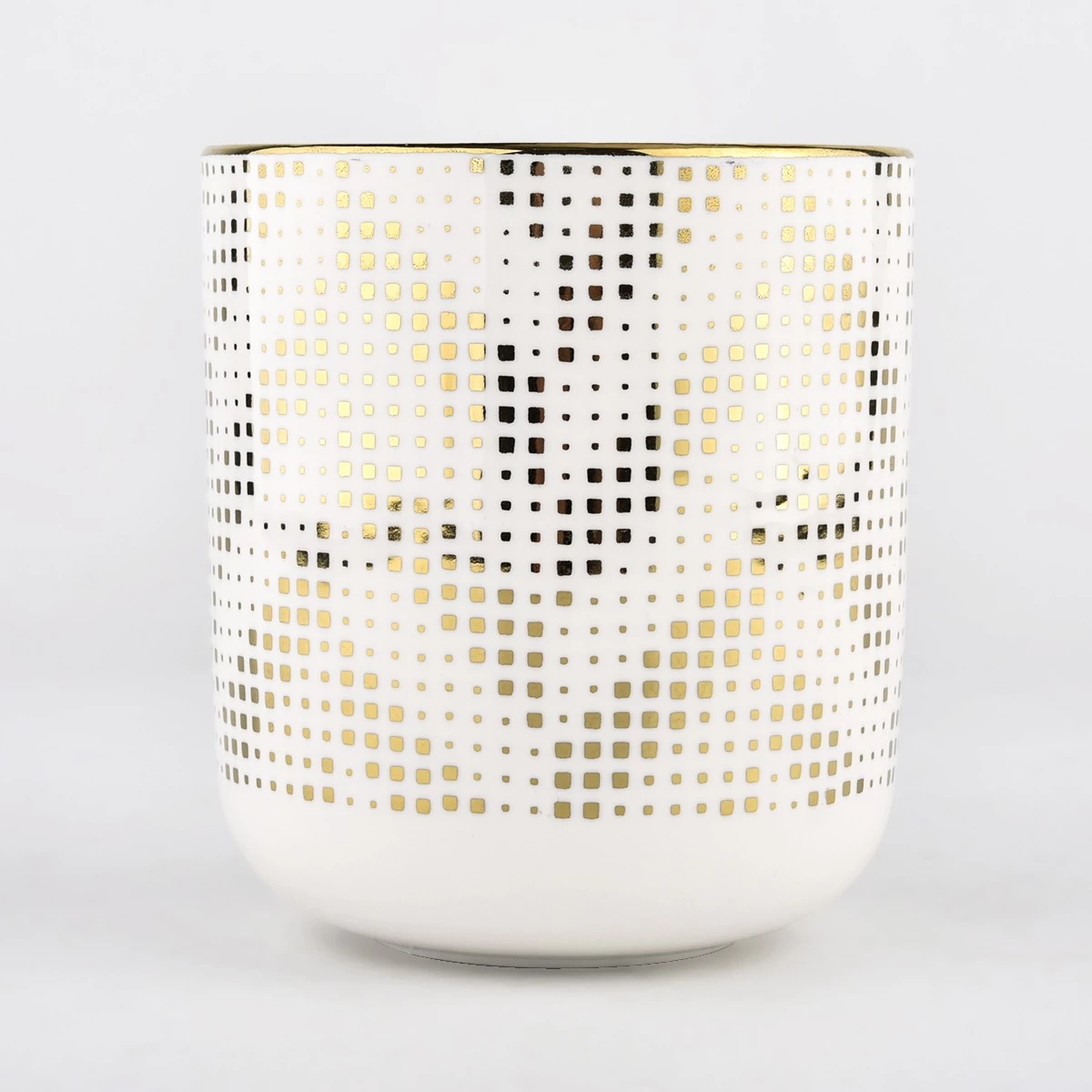 home decor full around artwork ceramic candle jar