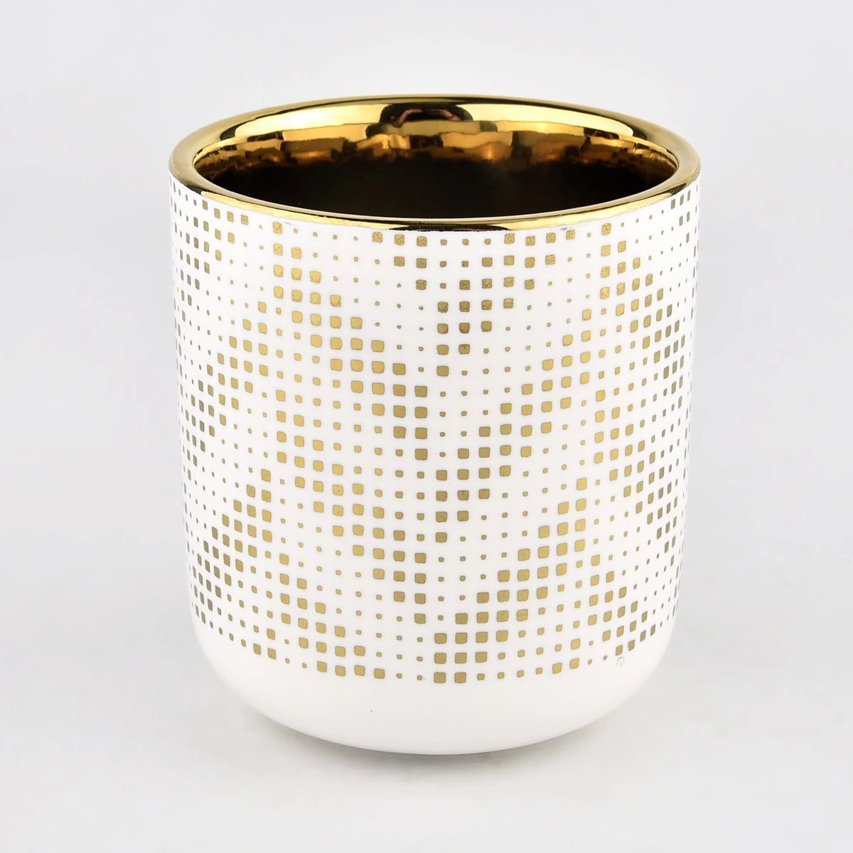 home decor full around artwork ceramic candle jar