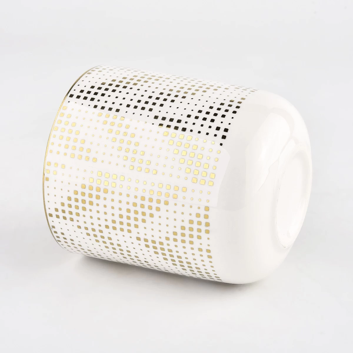 home decor full around artwork ceramic candle jar