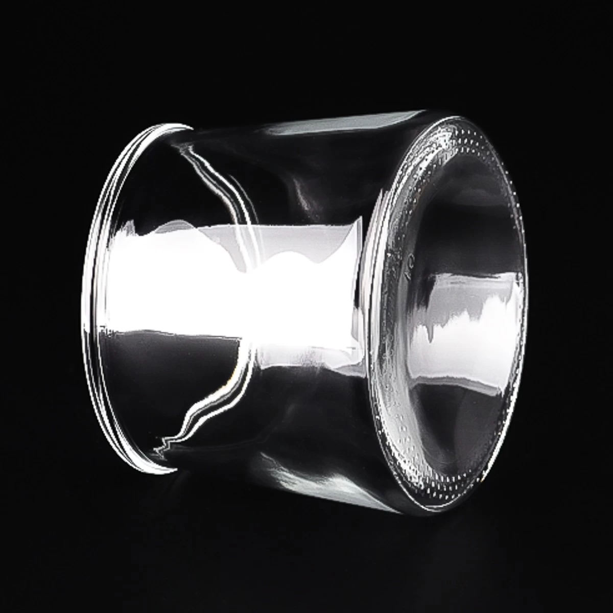 320ml clear glass candle holder home decor 