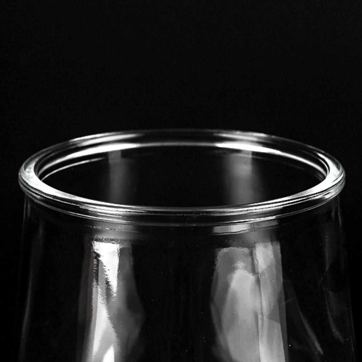 320ml clear glass candle holder home decor 