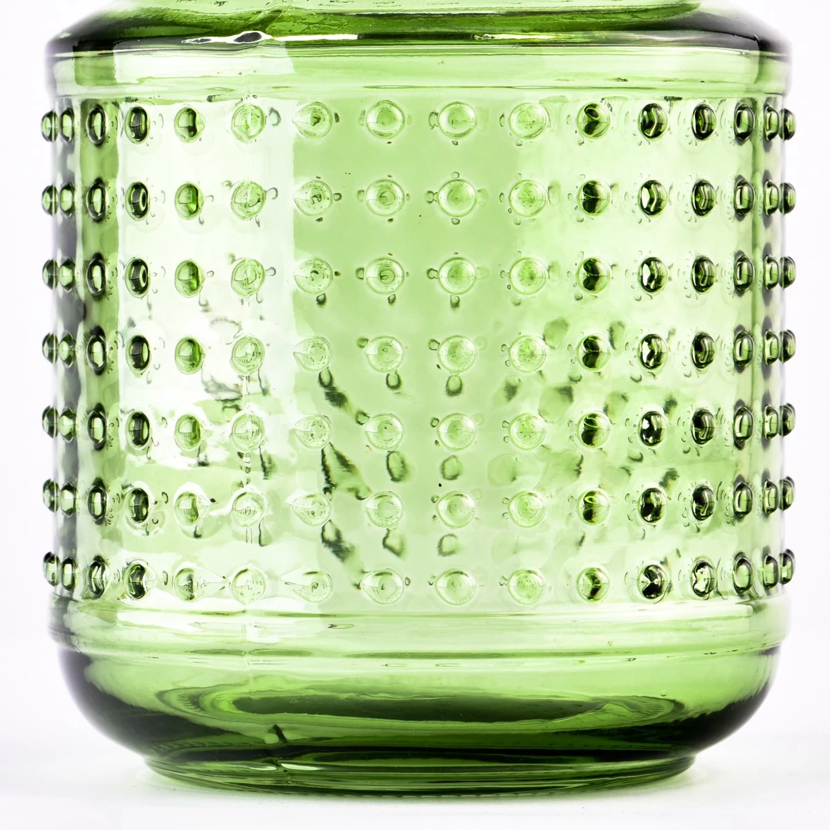 700ml Glass Container With Glass Lids For Candle Making Dot Glass Candle Vessels With Lids