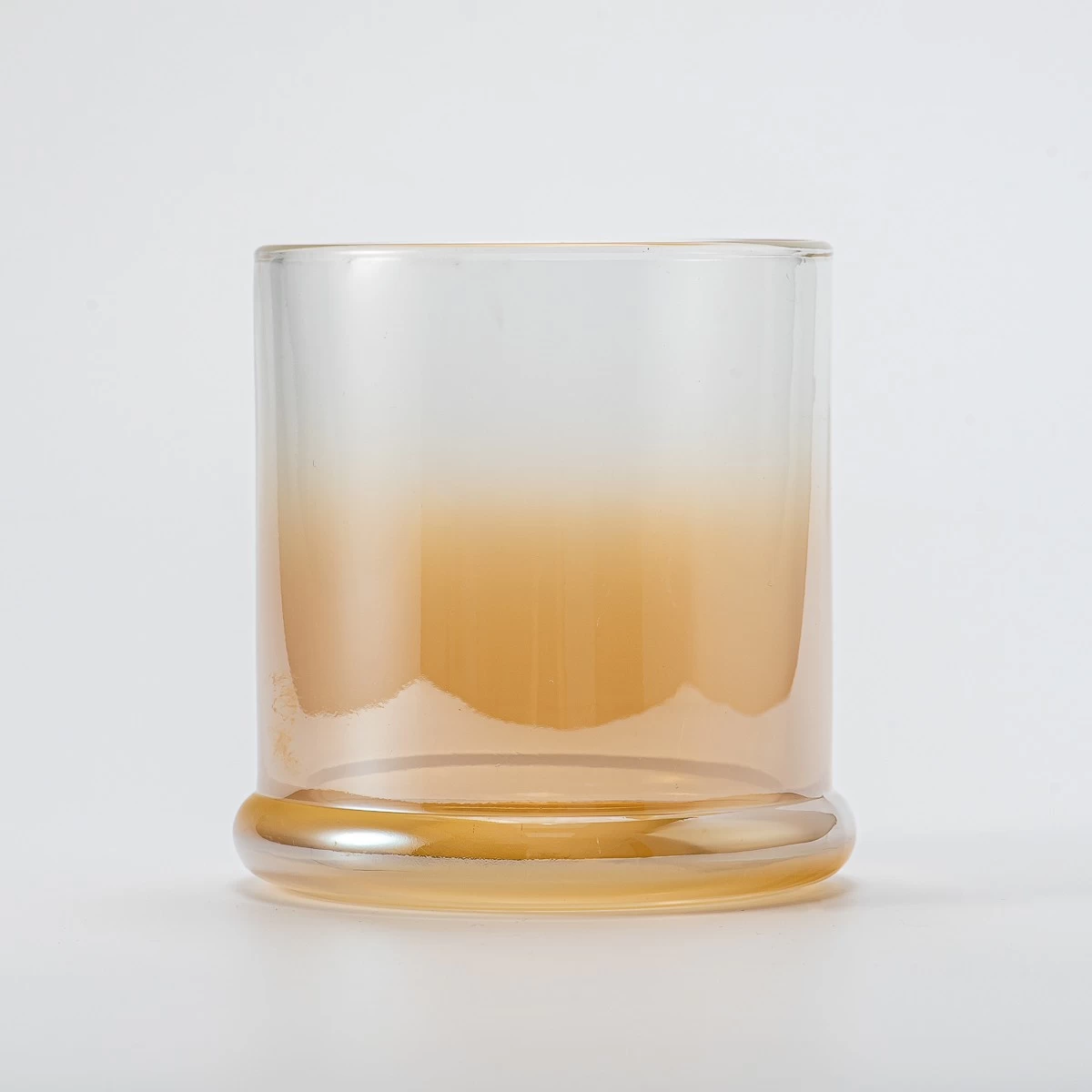 hot sales 14oz glass candle jar with wide base