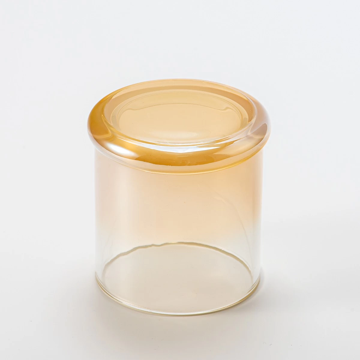 hot sales 14oz glass candle jar with wide base
