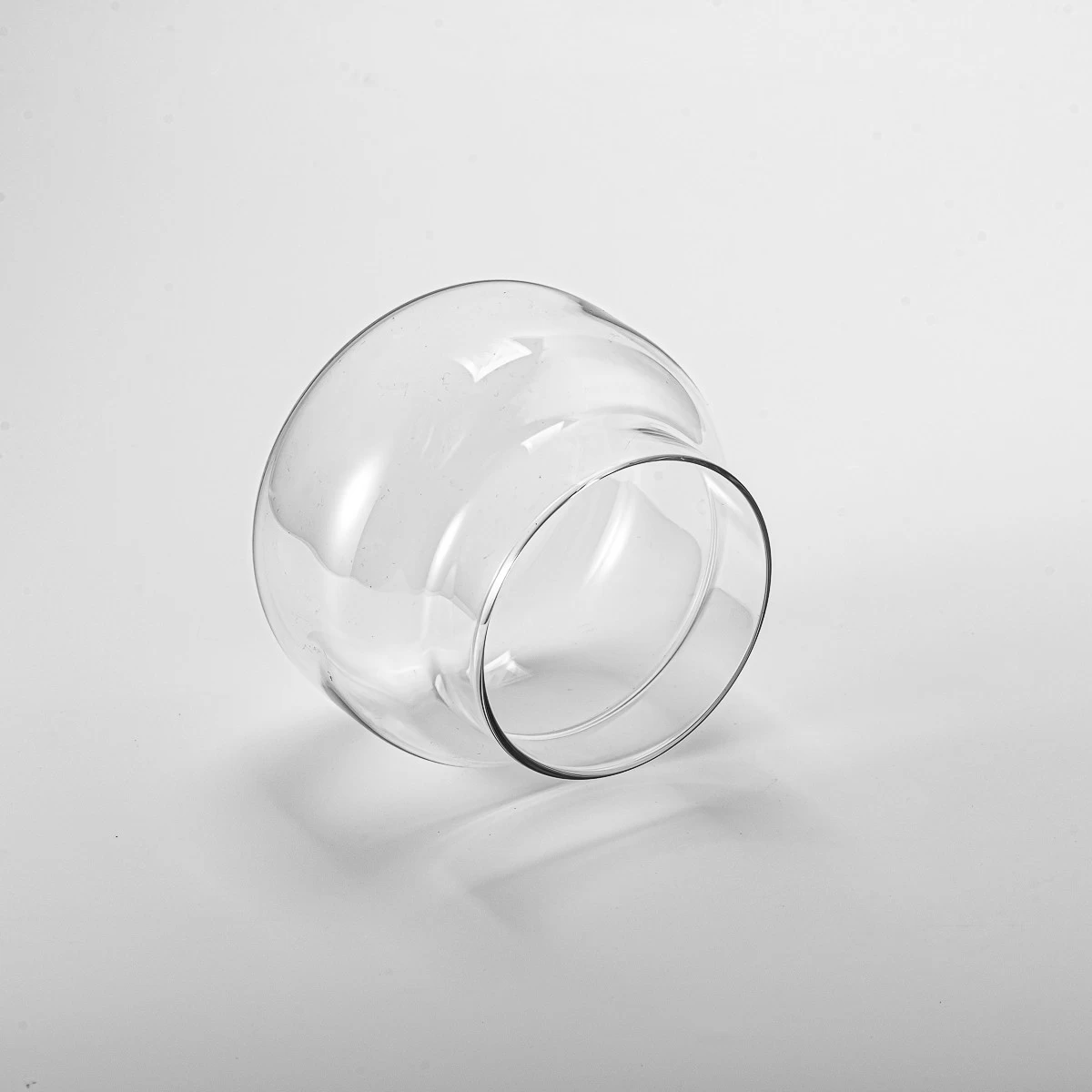 Wholesale 700ml 750ml 800ml customs  glass candle jar
