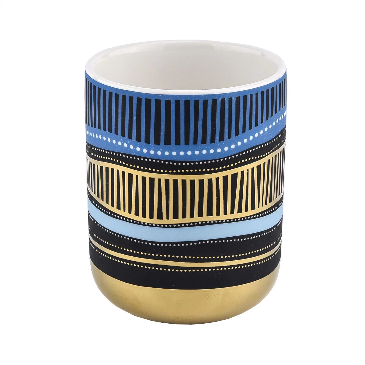  10oz ceramic candle jar with ceramic lid