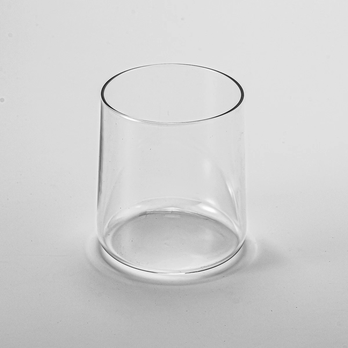 Wholesale custom clear glass candle jars candle containers