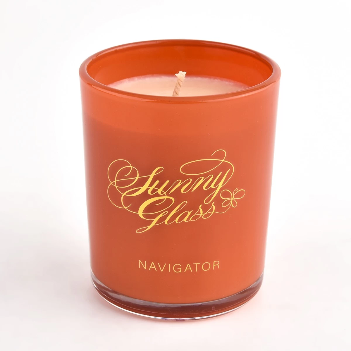 Wholesale 4oz Glass Candle Jars Custom Printing Beautiful Glass Candle Holders With Customs Giftbox