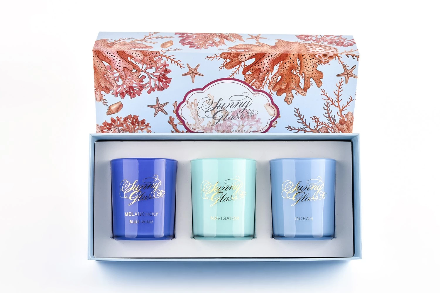 China 4oz Glass Candle Jars Printing Glass Candle Holders Gift Box manufacturer