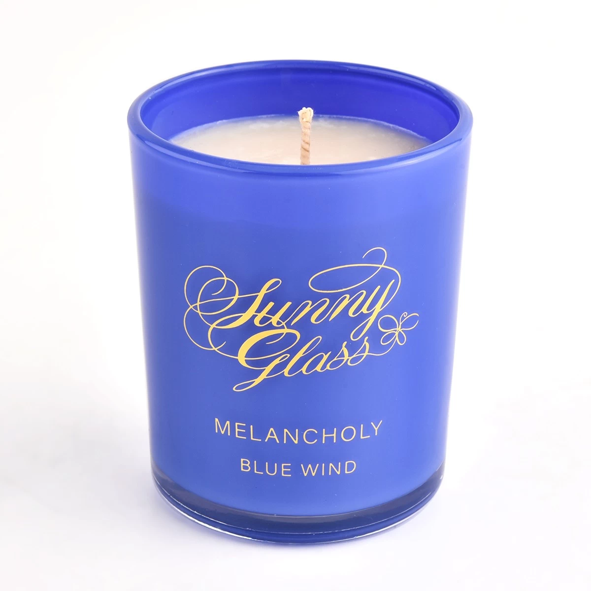 Wholesale 4oz Glass Candle Jars Custom Printing Beautiful Glass Candle Holders With Customs Giftbox