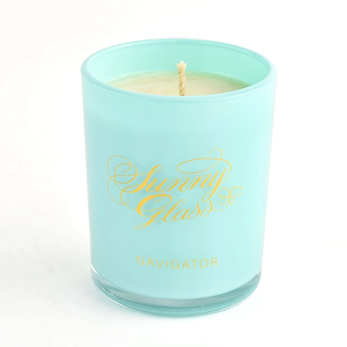 Wholesale 4oz Glass Candle Jars Custom Printing Beautiful Glass Candle Holders With Customs Giftbox