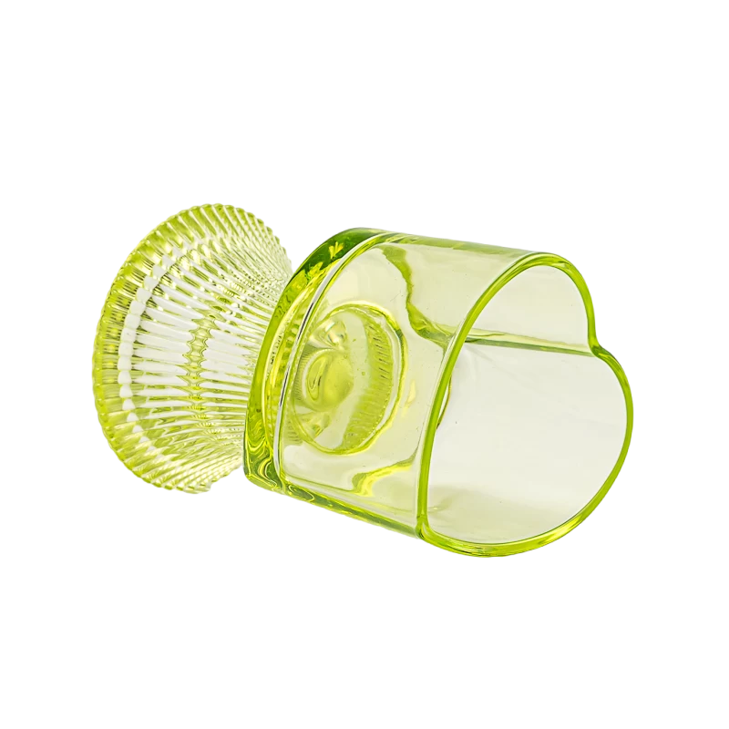 Porta di candela in vetro a forma di sabbia a forma di sabbia da casa da 170 ml