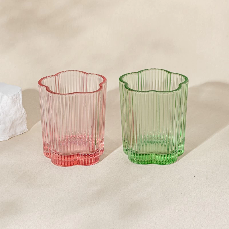 luxury 5oz flower glass candle jar - COPY - 5kgeaq