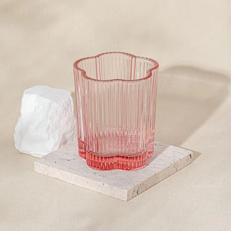 luxury 5oz flower glass candle jar - COPY - 5kgeaq