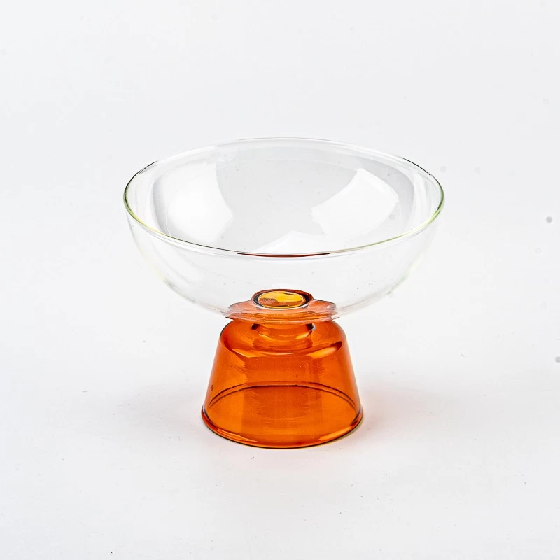 China Decoração de casa Candlestick de vidro borossilicato fabricante