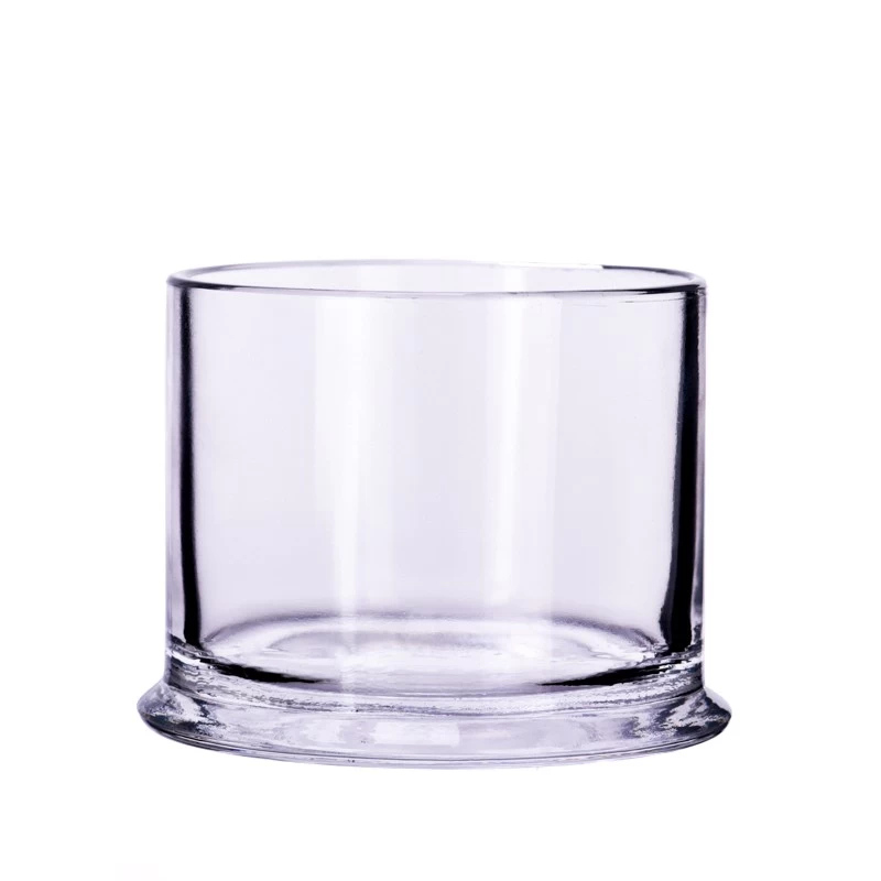 China En-gros borcane transparente de lumânare de sticlă cu capacitate mare pentru decorațiuni de nuntă producător