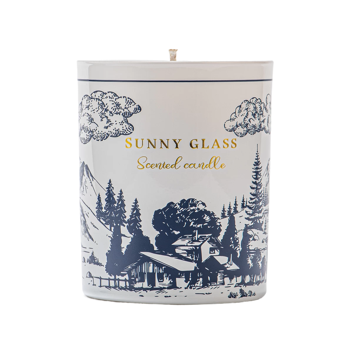 Custom Original Design Ceramic Candle Vessels Unique Scented Candle Jar
