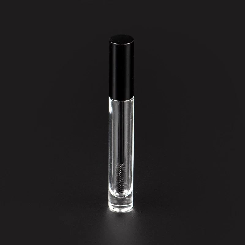 empty glass mascara tube 