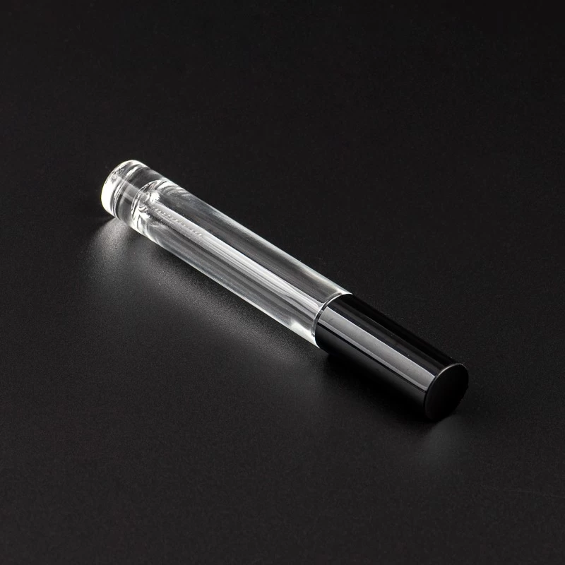 empty glass mascara tube 