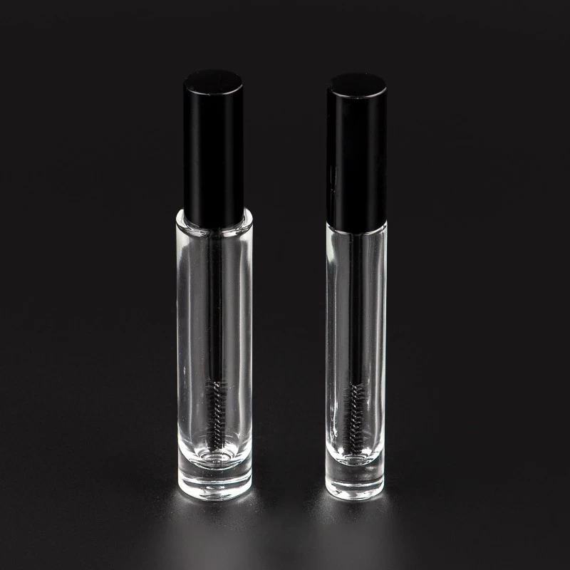15ml empty mascara glass bottle with brush