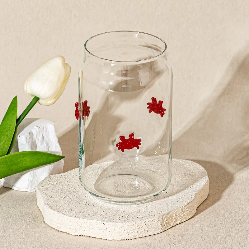 Custom Unique Pattern Glass Candle Jars