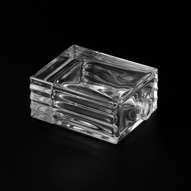 Home Decor Square Glass Perfume Bottle 50ml