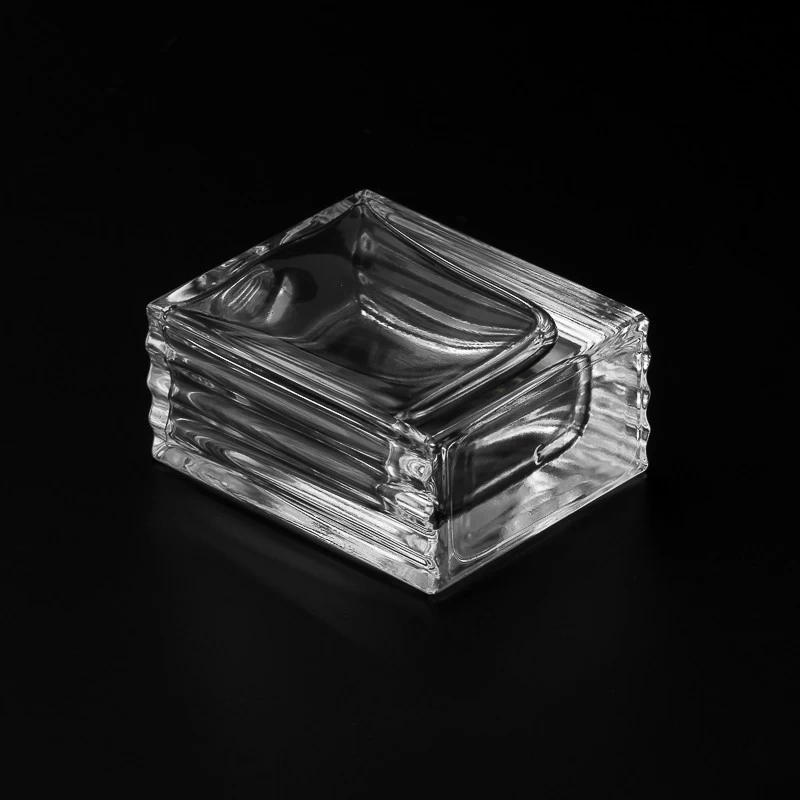 Home Decor Square Glass Perfume Bottle 50ml