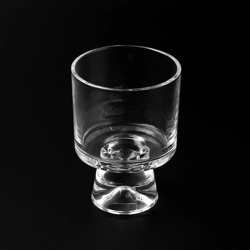 Modern Style Custom Color 243ml Glass Vessel Candle Jar Wholesaling