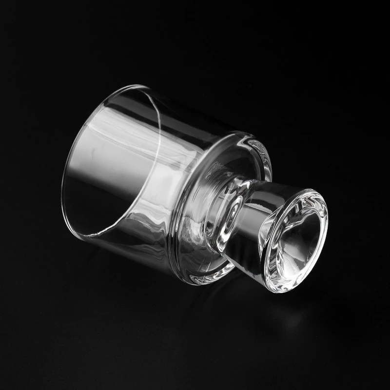 Modern Style Custom Color 243ml Glass Vessel Candle Jar Wholesaling
