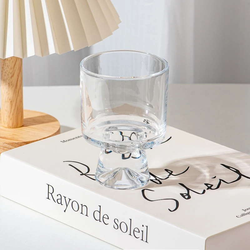 Modern Style Custom Color 243ml Glass Vessel Candle Jar Wholesaling