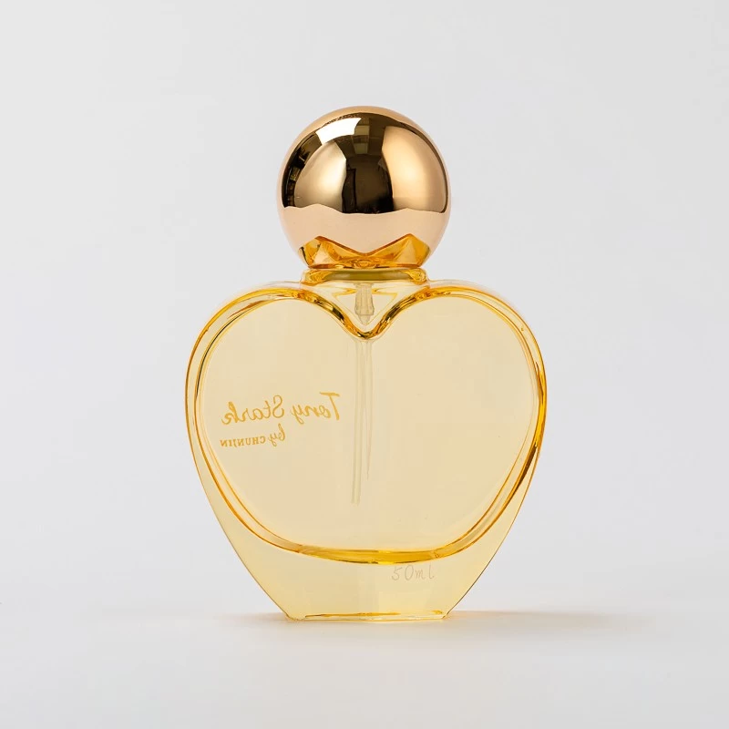 China Luxe hartvorm 50 ml glazen parfumfles fabrikant