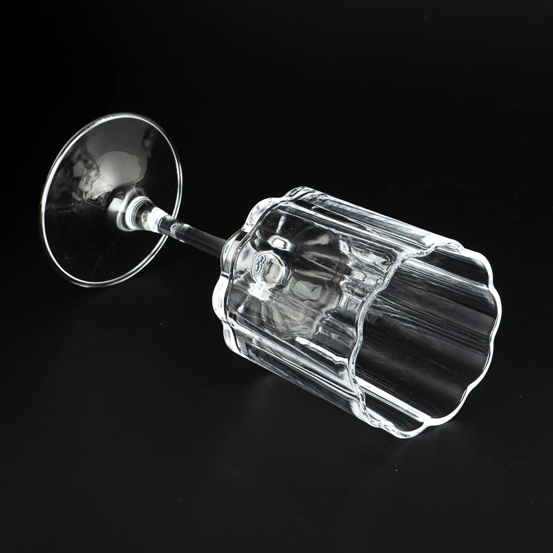 Unique Style 400ml Glass Candle Jar for Filling Candle