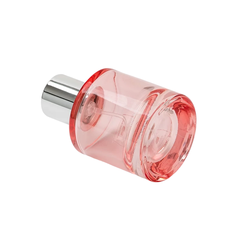 30ml transparent pink Glass Perfume Bottle with home decor 