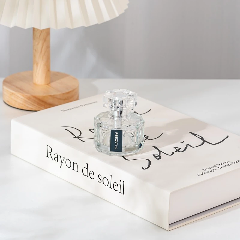 30ml Glass Perfume Bottles Polygonal Glass Perfume Bottles Hexagonal Perfume Bottles Wholesale