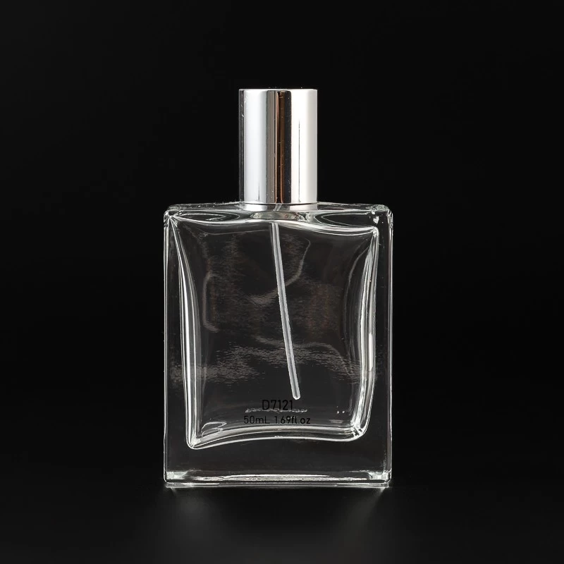 Home Decor Clear 50 ml quadratische Glassprühflasche